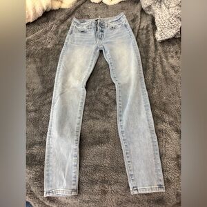 American Eagle Outfitters Light Wash Denim Jeggings